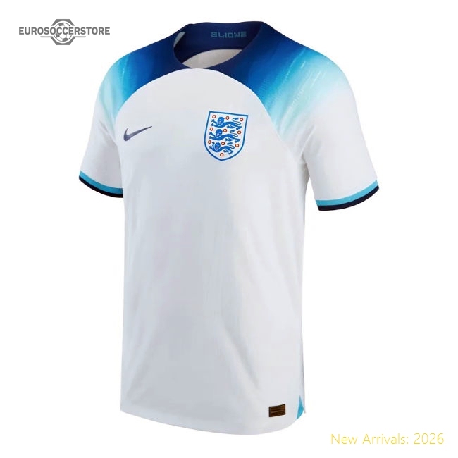 2022-2023 England Home Match Vapor Shirt (Bellingham 22)-Vantage Point Soccer