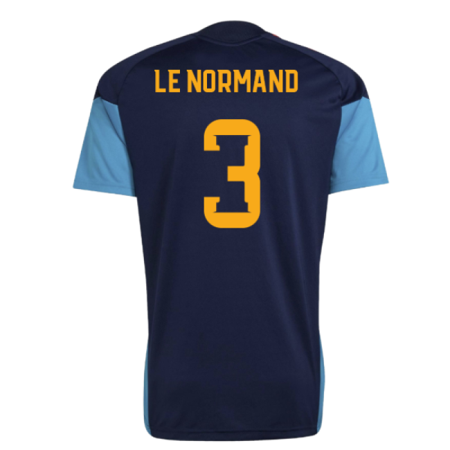 2026-2027 Spain Training Jersey (Night Indigo) (Le Normand 3)-Vantage Point Soccer