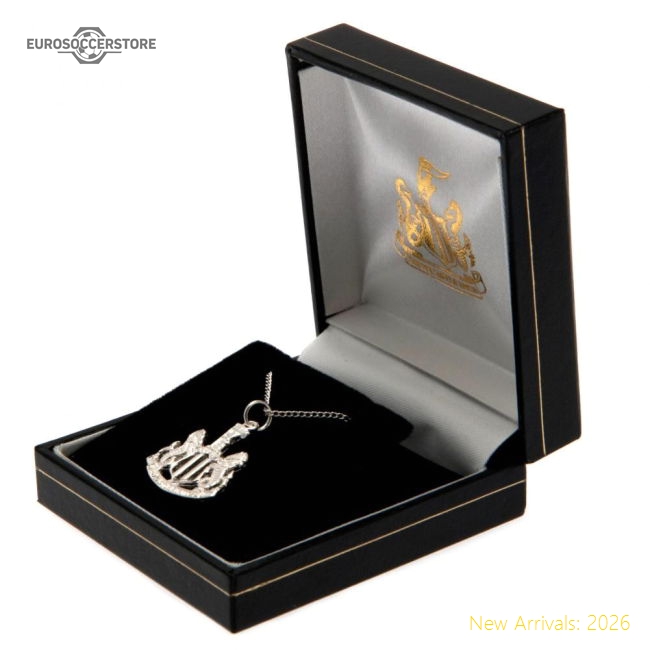 Newcastle United FC Sterling Silver Pendant & Chain-Vantage Point Soccer
