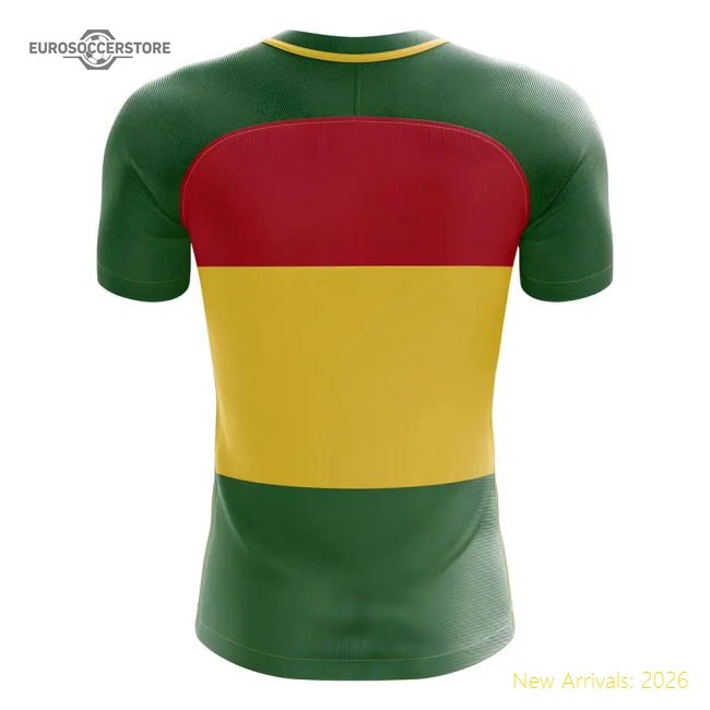 2025-2026 Ghana Flag Concept Football Shirt-Vantage Point Soccer