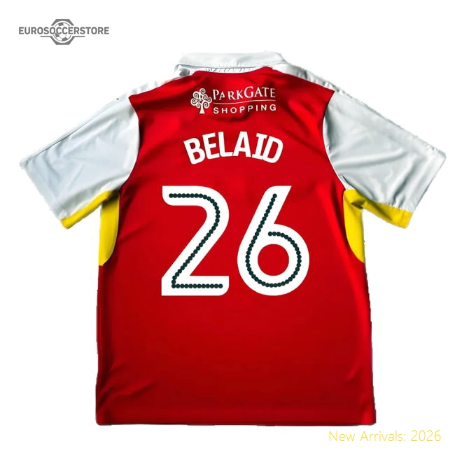 Rotherham 2016-17 Home Shirt ((Good) XL) (Belaid 26)-Vantage Point Soccer