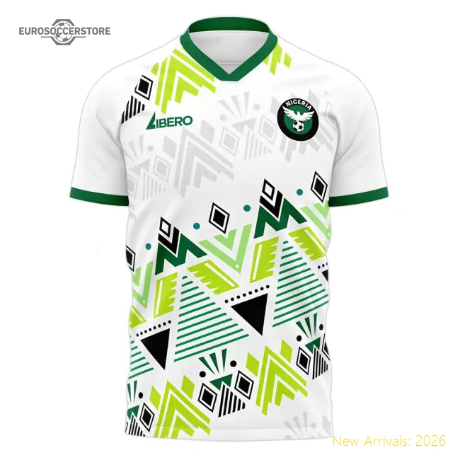 Nigeria 2025-2026 Away Concept Football Kit (Libero) (Your Name) - Baby-Vantage Point Soccer