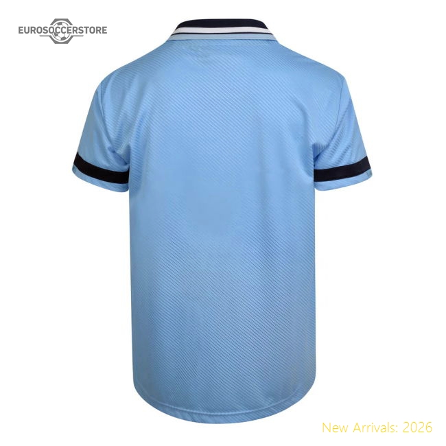 Score Draw Manchester City 1994 Retro Football Shirt-Vantage Point Soccer
