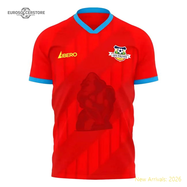 Central African Republic 2025-2026 Home Concept Shirt (Libero)-Vantage Point Soccer