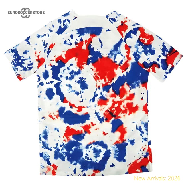 2022-2023 USA Pre-Match Training Shirt (White)-Vantage Point Soccer