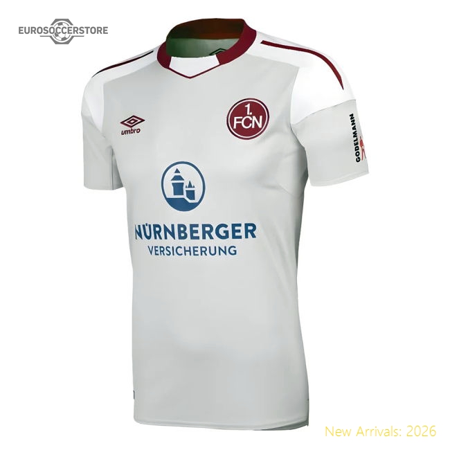 2017-2018 Nurnberg Away Shirt-Vantage Point Soccer