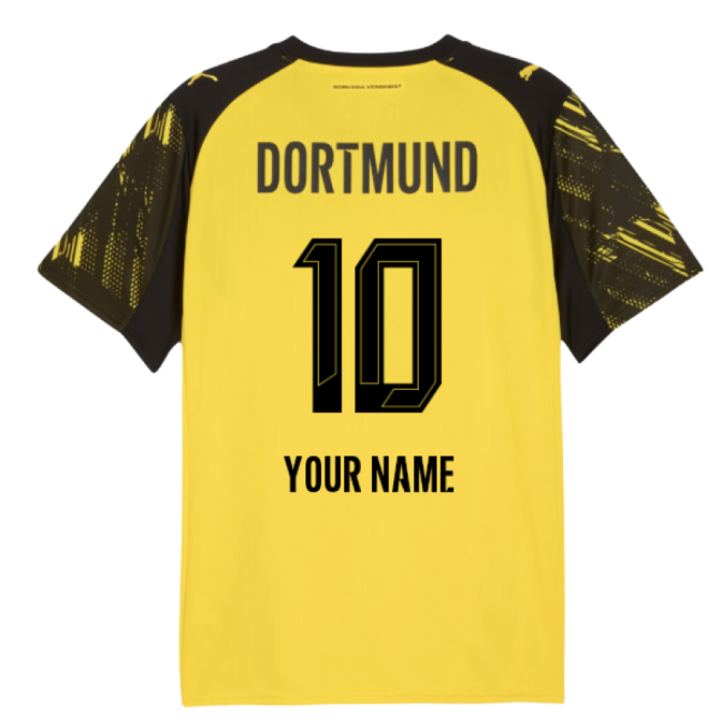 2025-2026 Borussia Dortmund Home Shirt (Your Name)-Vantage Point Soccer