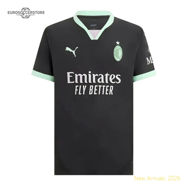2024-2025 AC Milan Third Authentic Shirt-Vantage Point Soccer