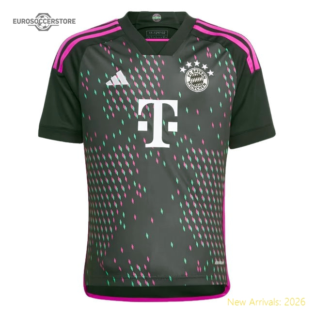 2023-2024 Bayern Munich Away Shirt (Kids)-Vantage Point Soccer