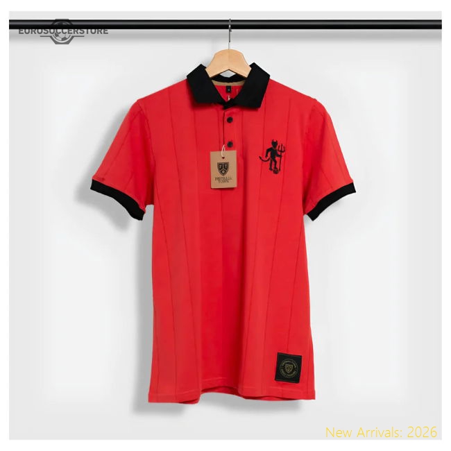 Manchester Red The Devil Polo Shirt-Vantage Point Soccer