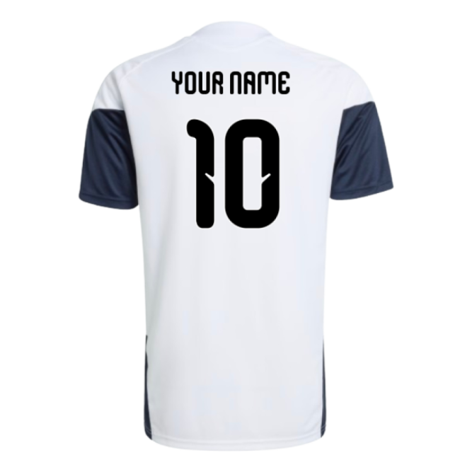2026-2027 Argentina Training Jersey (White) (Your Name)-Vantage Point Soccer