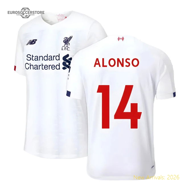 2019-2020 Liverpool Away Football Shirt (Alonso 14)-Vantage Point Soccer