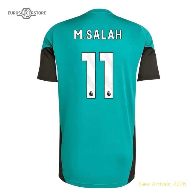 2025-2026 Liverpool EU Training Jersey (Green) (M.Salah 11)-Vantage Point Soccer