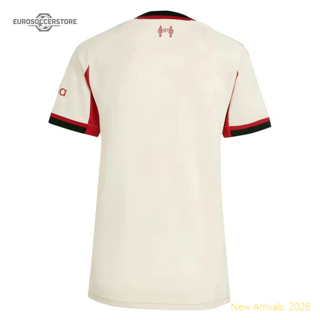 2025-2026 Liverpool Away Shirt (Womens)-Vantage Point Soccer