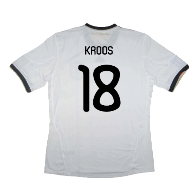 Germany 2010-11 Home Shirt ((Excellent) XL) (KROOS 18)-Vantage Point Soccer
