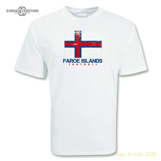 Faroe Islands Football T-shirt-Vantage Point Soccer