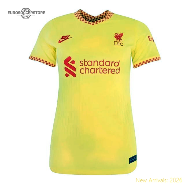 Liverpool 2021-2022 Womens 3rd Shirt-Vantage Point Soccer