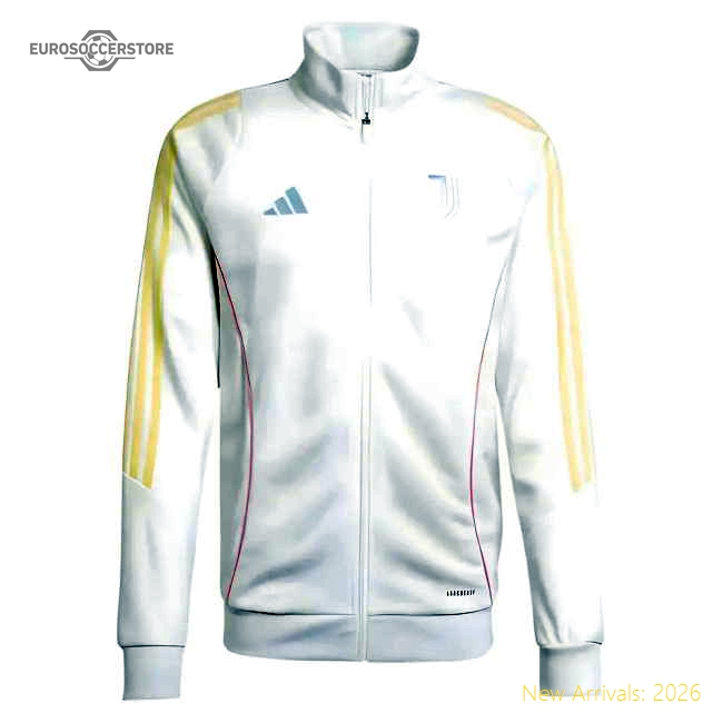 2025-2026 Juventus Tracksuit (White)-Vantage Point Soccer