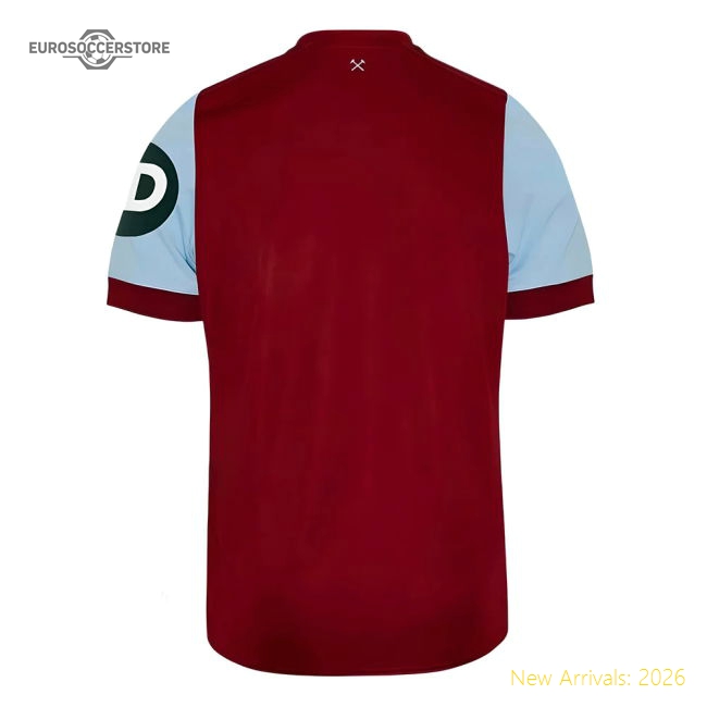 2023-2024 West Ham Home Shirt (Kids)-Vantage Point Soccer