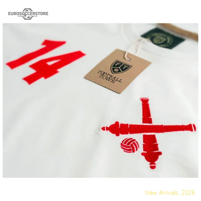 Thierry Henry The Cannon White 14 Retro Shirt-Vantage Point Soccer