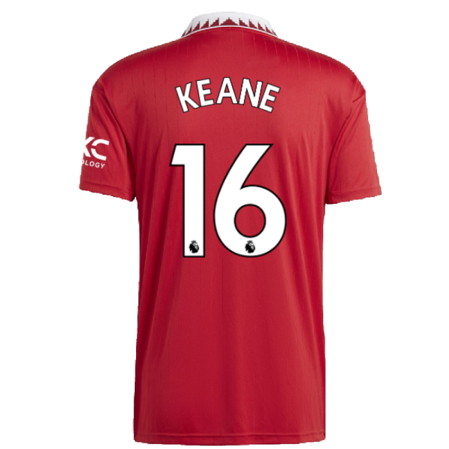 2022-2023 Man Utd Home Shirt (KEANE 16)-Vantage Point Soccer