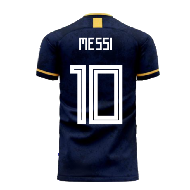 Argentina 2025-2026 Away Concept Football Kit (Libero) (MESSI 10)-Vantage Point Soccer