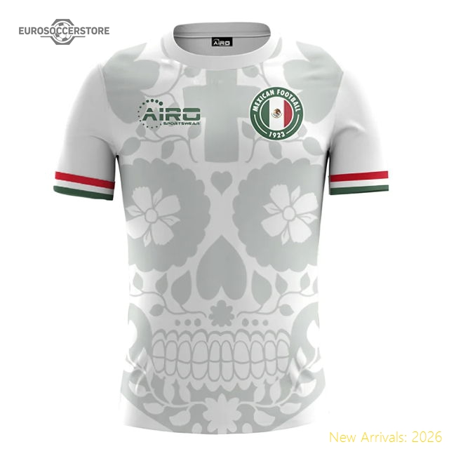 2025-2026 Mexico Away Concept Football Shirt (Chicharito 14)-Vantage Point Soccer