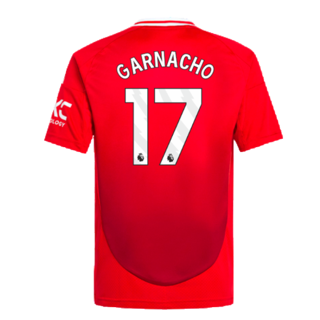 2024-2025 Man Utd Home Mini Kit (Garnacho 17)-Vantage Point Soccer