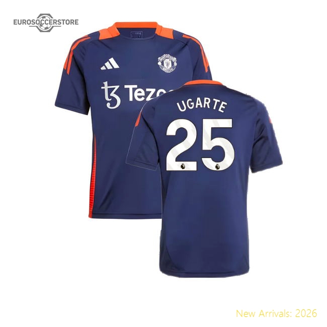 2024-2025 Man Utd Training Jersey (Night Indigo) - Kids (Ugarte 25)-Vantage Point Soccer