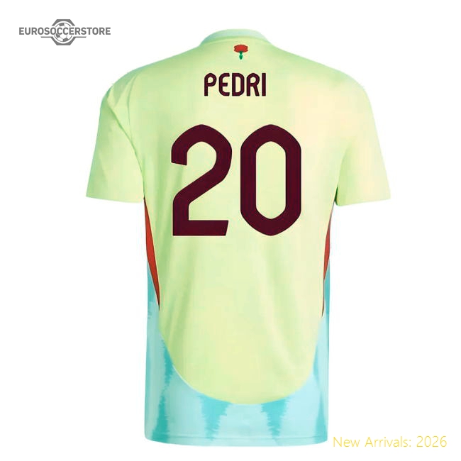 2024-2025 Spain Away Shirt (Pedri 20)-Vantage Point Soccer