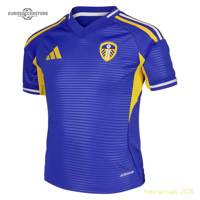 2025-2026 Leeds Away Shirt (Kids)-Vantage Point Soccer