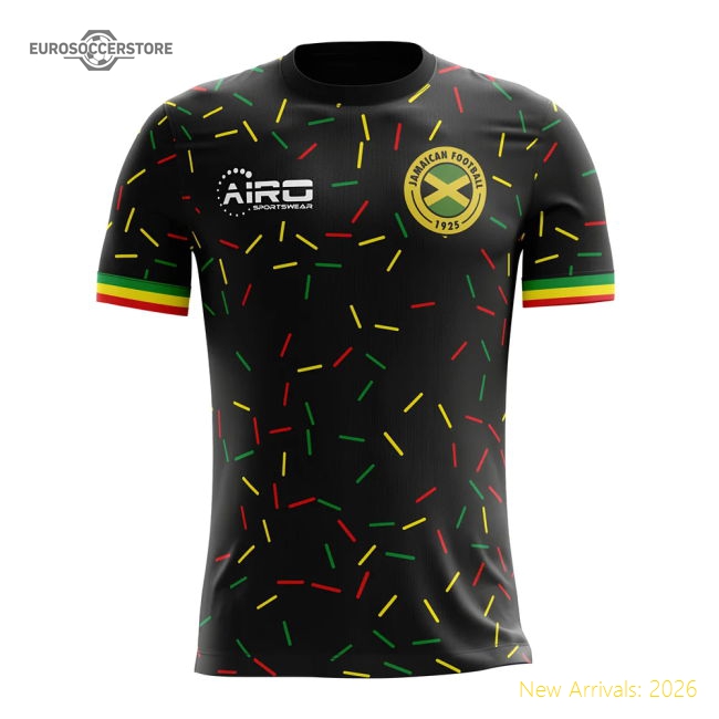 2025-2026 Jamaica Airo Concept Third Shirt (Your Name)-Vantage Point Soccer