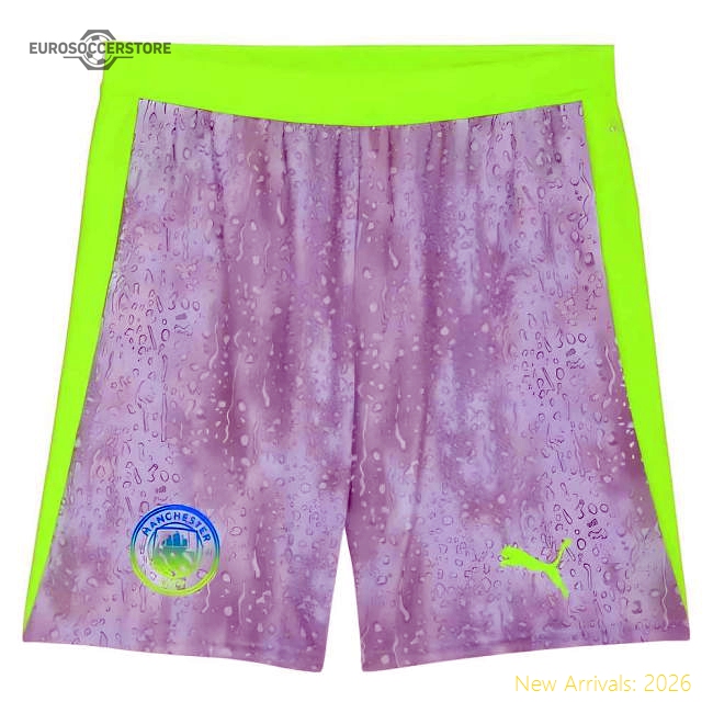 2025-2026 Man City Third Shorts (Cool Weather)-Vantage Point Soccer