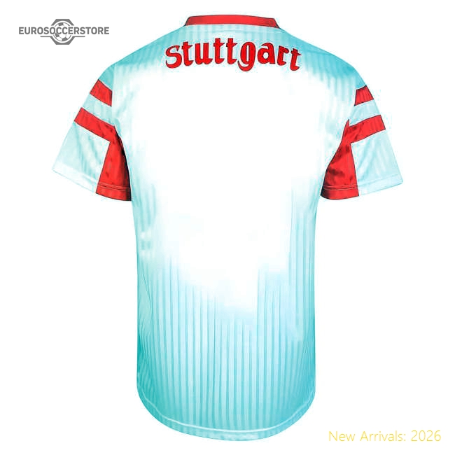 Score Draw Vfb Stuttgart 1992 Retro Football Shirt-Vantage Point Soccer