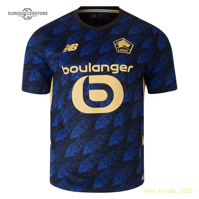 2025-2026 Lille Third Shirt (Meunier 12)-Vantage Point Soccer