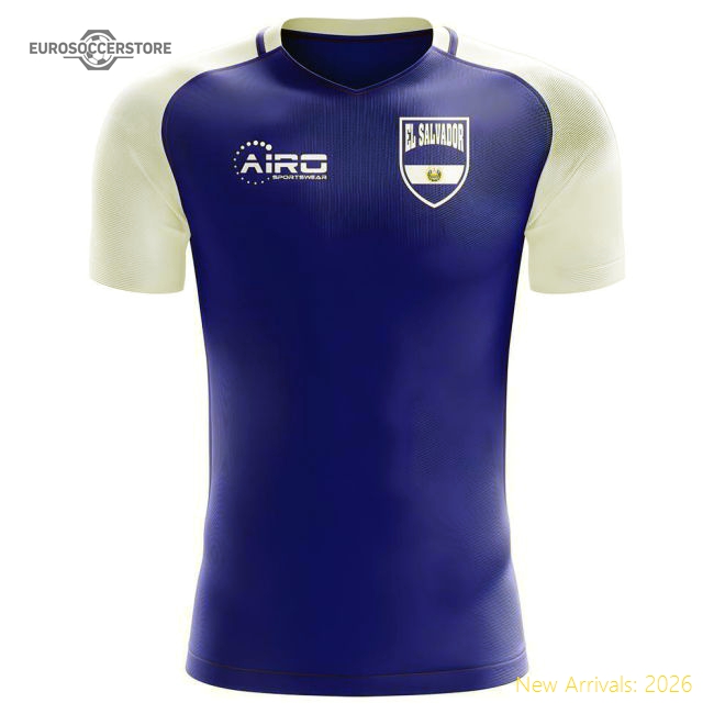 2025-2026 El Salvador Home Concept Football Shirt - Baby-Vantage Point Soccer