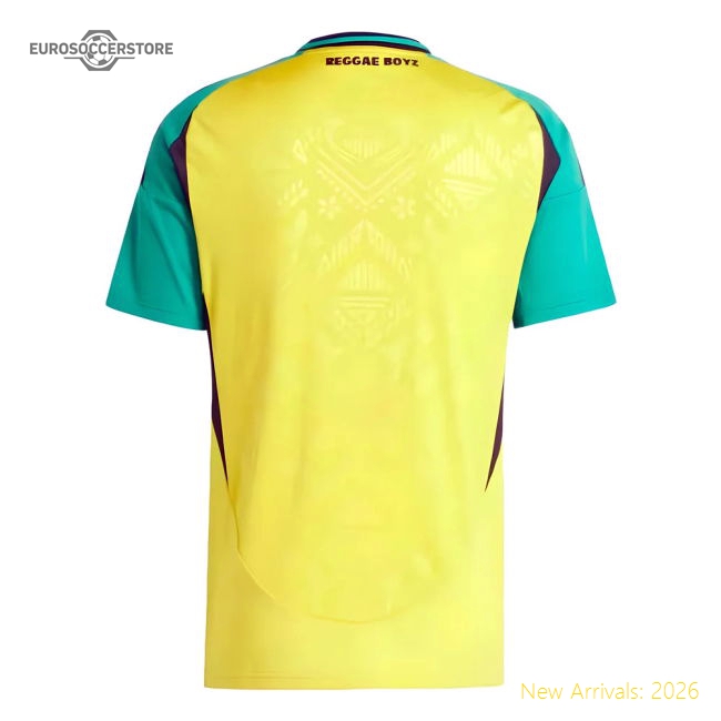 2024-2025 Jamaica Home Shirt (Womens)-Vantage Point Soccer