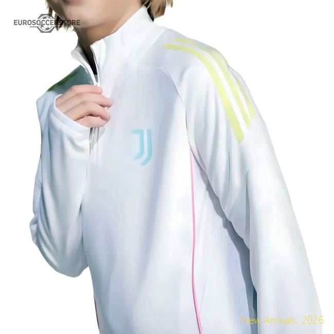2025-2026 Juventus Training Top (White) - Kids-Vantage Point Soccer