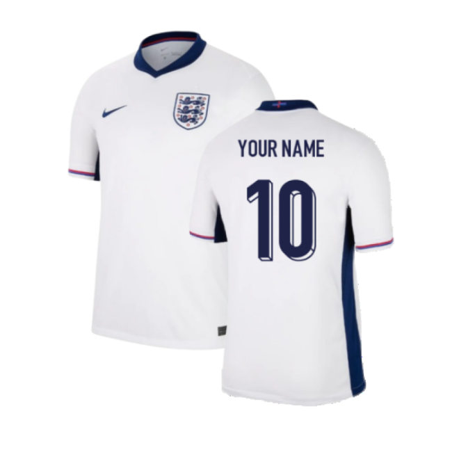 2024-2025 England Home Shirt (Your Name)-Vantage Point Soccer