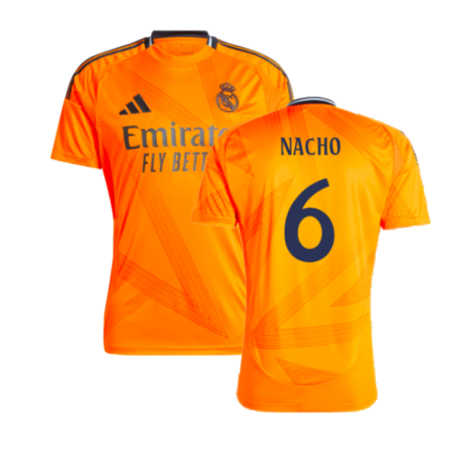 2024-2025 Real Madrid Away Shirt (Nacho 6)-Vantage Point Soccer