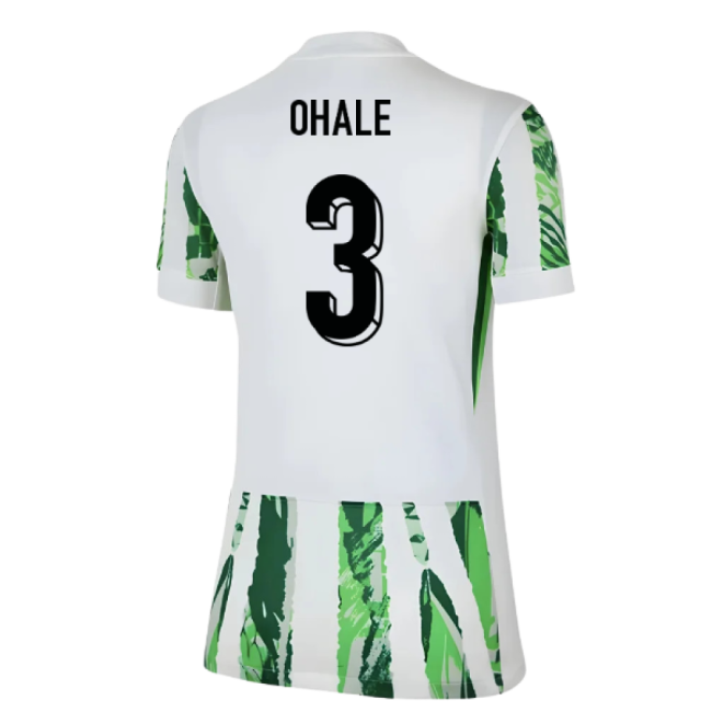 2025-2026 Nigeria Womens Team Away Shirt (Ladies) (Ohale 3)-Vantage Point Soccer