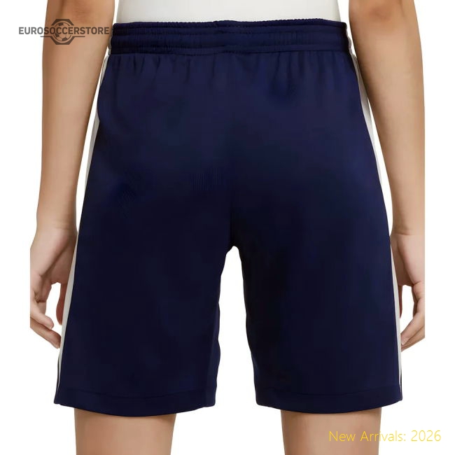 2025-2026 Tottenham Home Shorts (Navy) - Kids-Vantage Point Soccer
