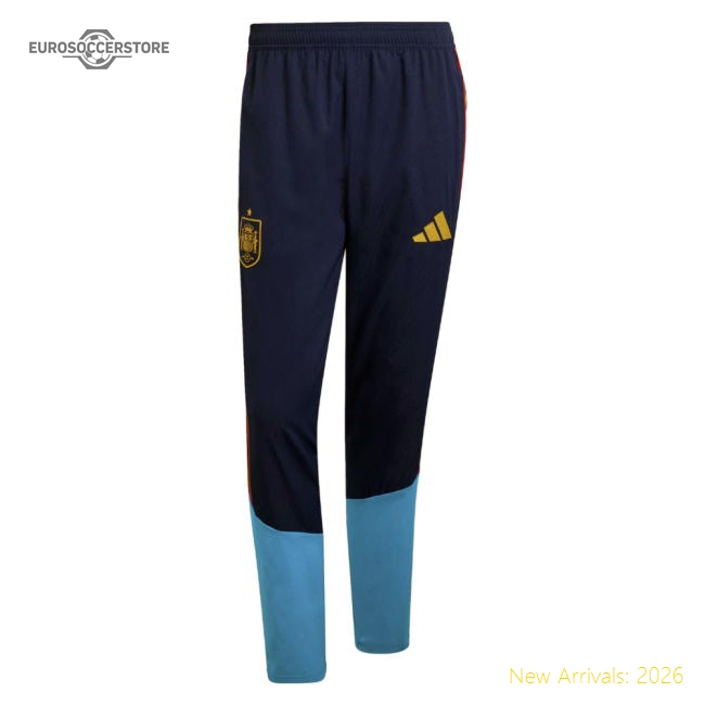 2026-2027 Spain Presentation Pants (Night Indigo)-Vantage Point Soccer
