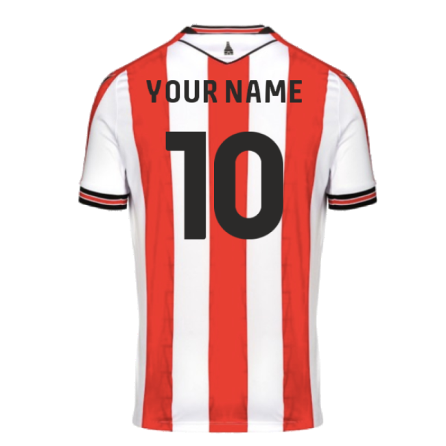 2024-2025 Stoke City Home Shirt (Your Name)-Vantage Point Soccer