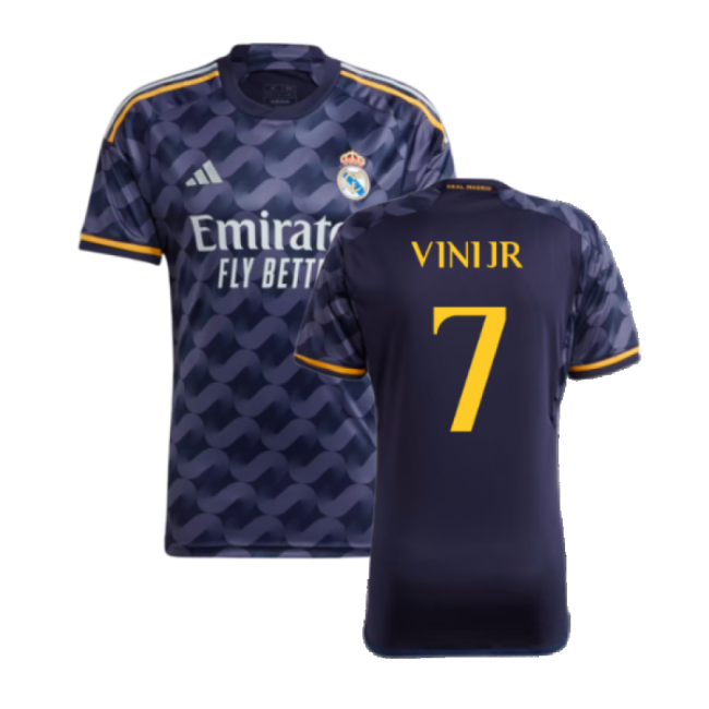2023-2024 Real Madrid Away Shirt (Vini Jr. 7)-Vantage Point Soccer