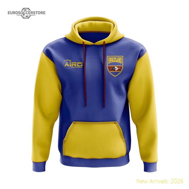 Swaziland Concept Country Football Hoody (Blue)-Vantage Point Soccer