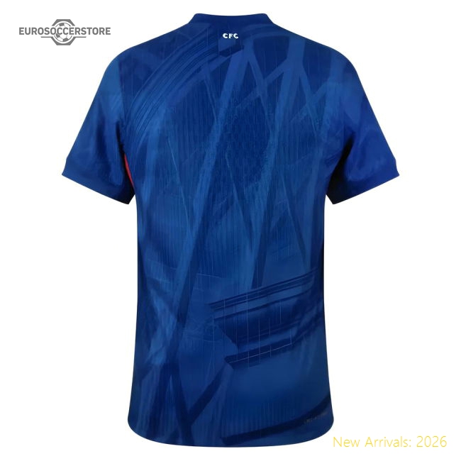 2025-2026 Chelsea Home Authentic Shirt (Hazard 10)-Vantage Point Soccer