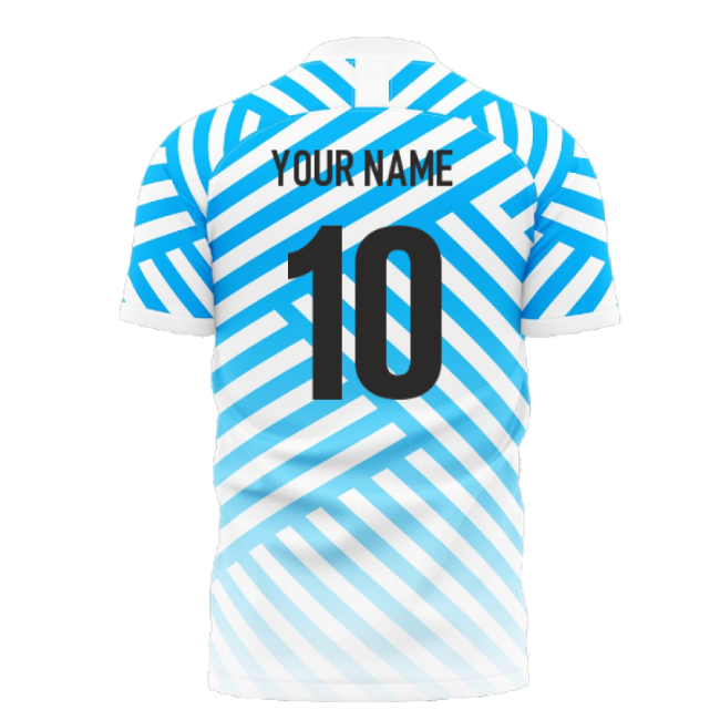 Malaga 2024-2025 Home Concept Football Kit (Libero) (Your Name)-Vantage Point Soccer