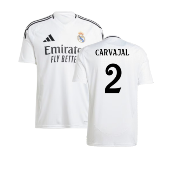2024-2025 Real Madrid Home Shirt (Carvajal 2)-Vantage Point Soccer
