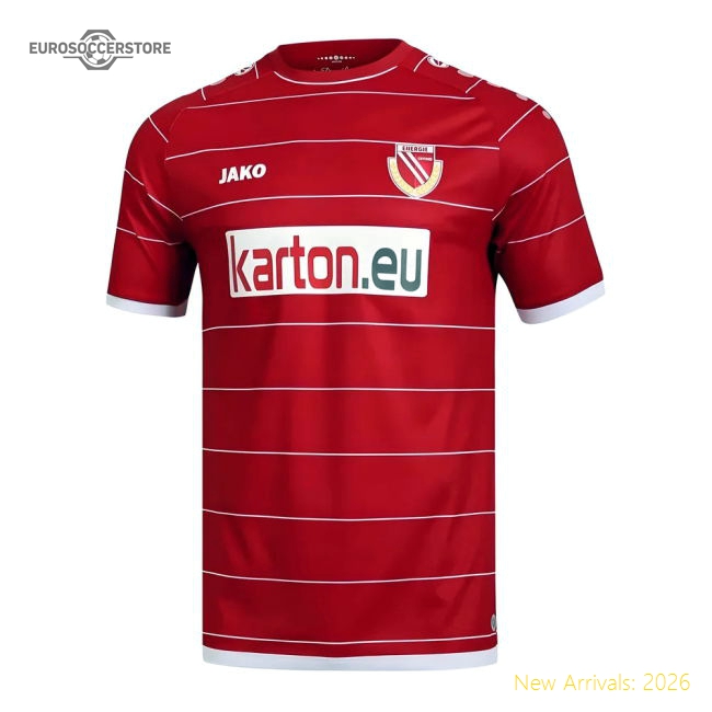 Energie Cottbus 2019-20 Home Shirt (S) (Mint)-Vantage Point Soccer